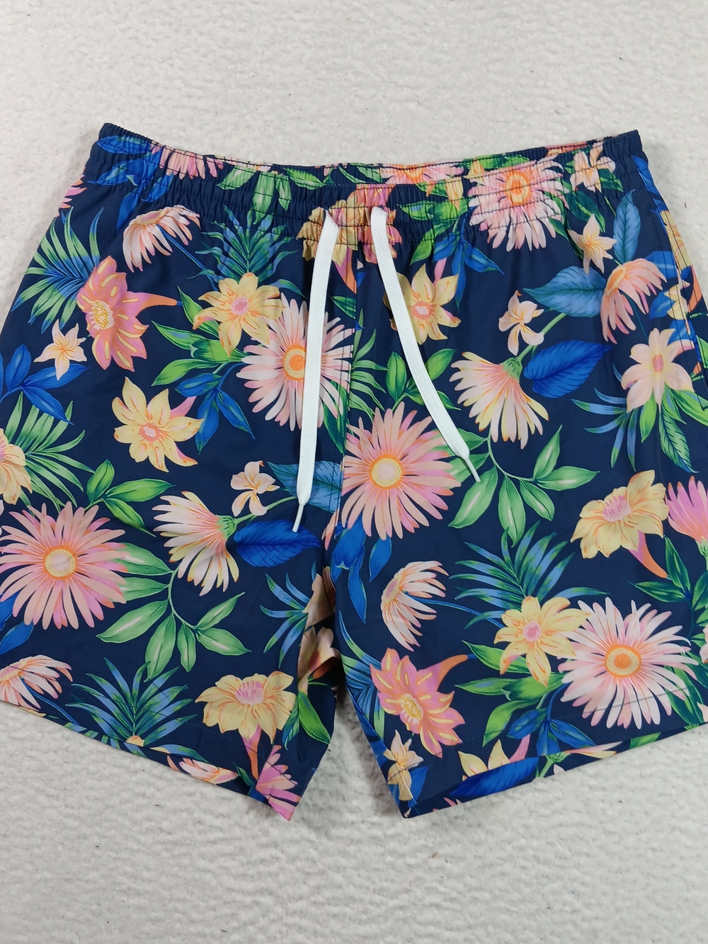 Chubbies Swim Trunks Mens Large The Big Bloomers Floral 5.5" Inseam Beach